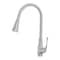 Novatto Single Lever Pull-down Kitchen Faucet, Brushed Nickel Finish NKF-H24BN - alternate 1